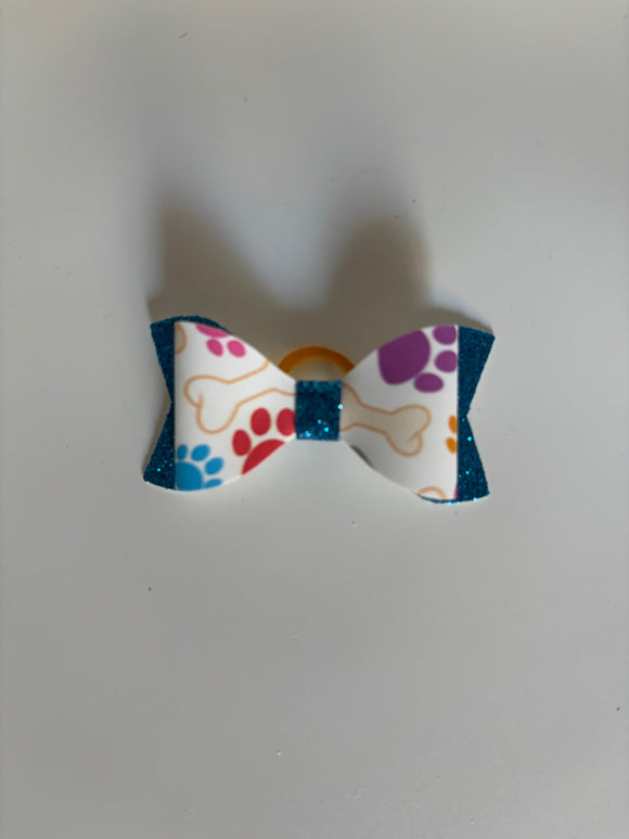 Assorted Faux Leather Bow Bundle