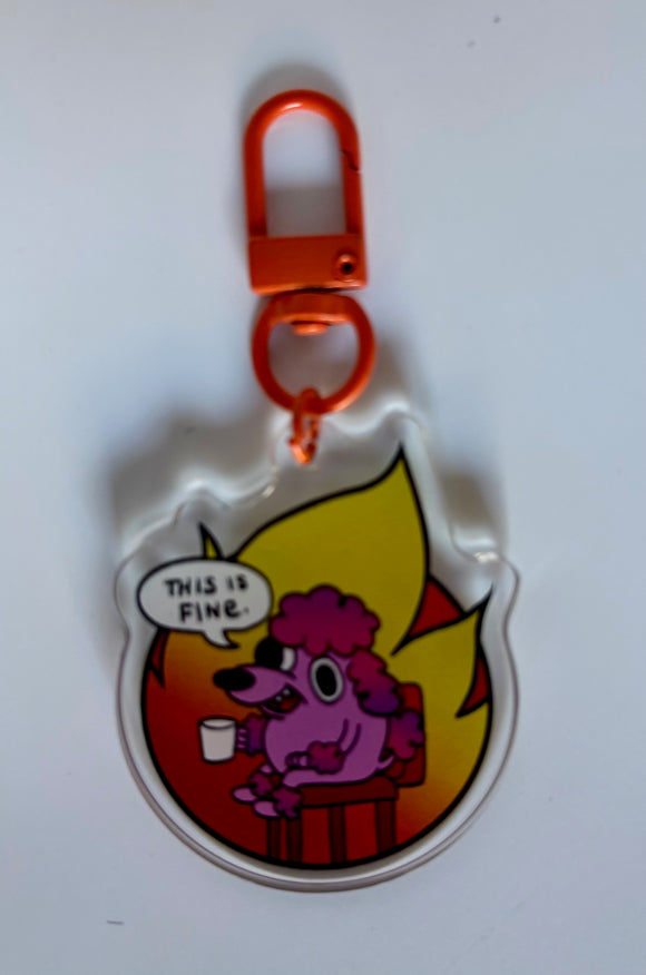 This is Fine Keychain
