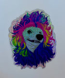 Glitter Rainbow Poodle
