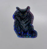 Maincoon Holographic Glitter Sticker