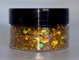 Chunky and Fine Abstract Design Glitter
